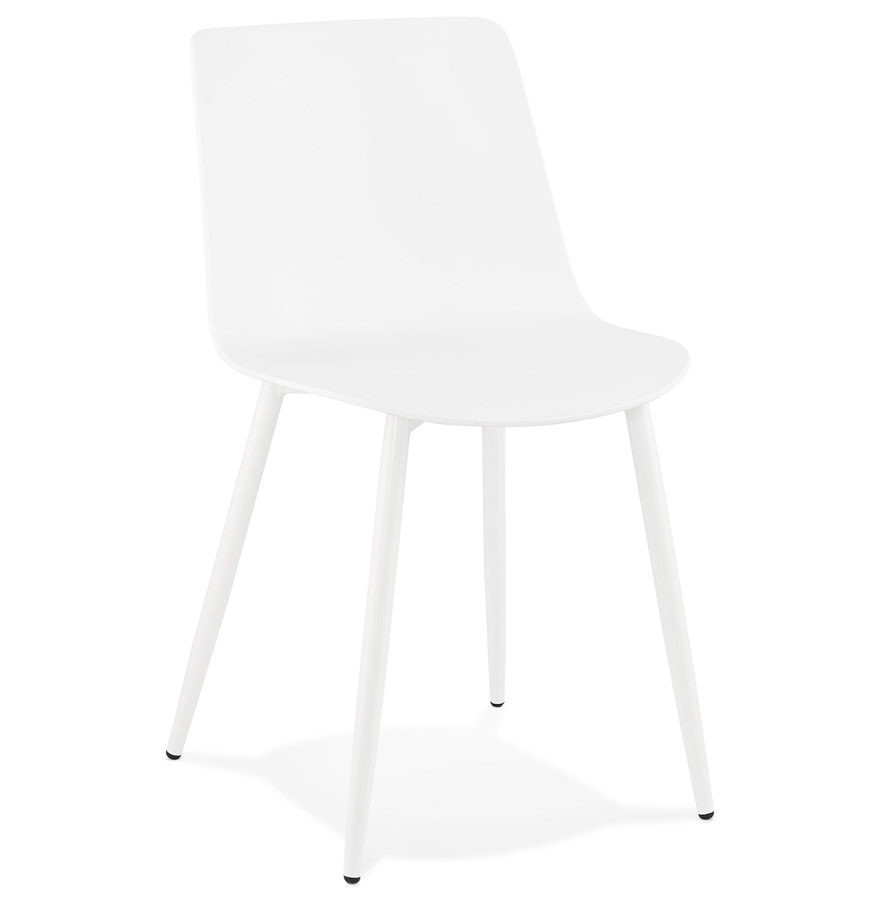 Chaise de cuisine moderne 'BRENDA' blanche