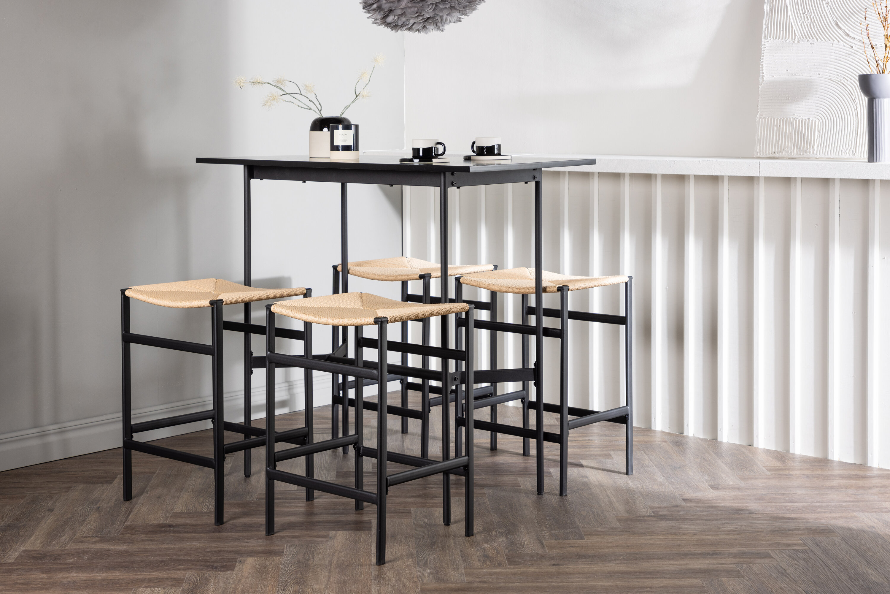 Bar set Rax avec les chaises Polly