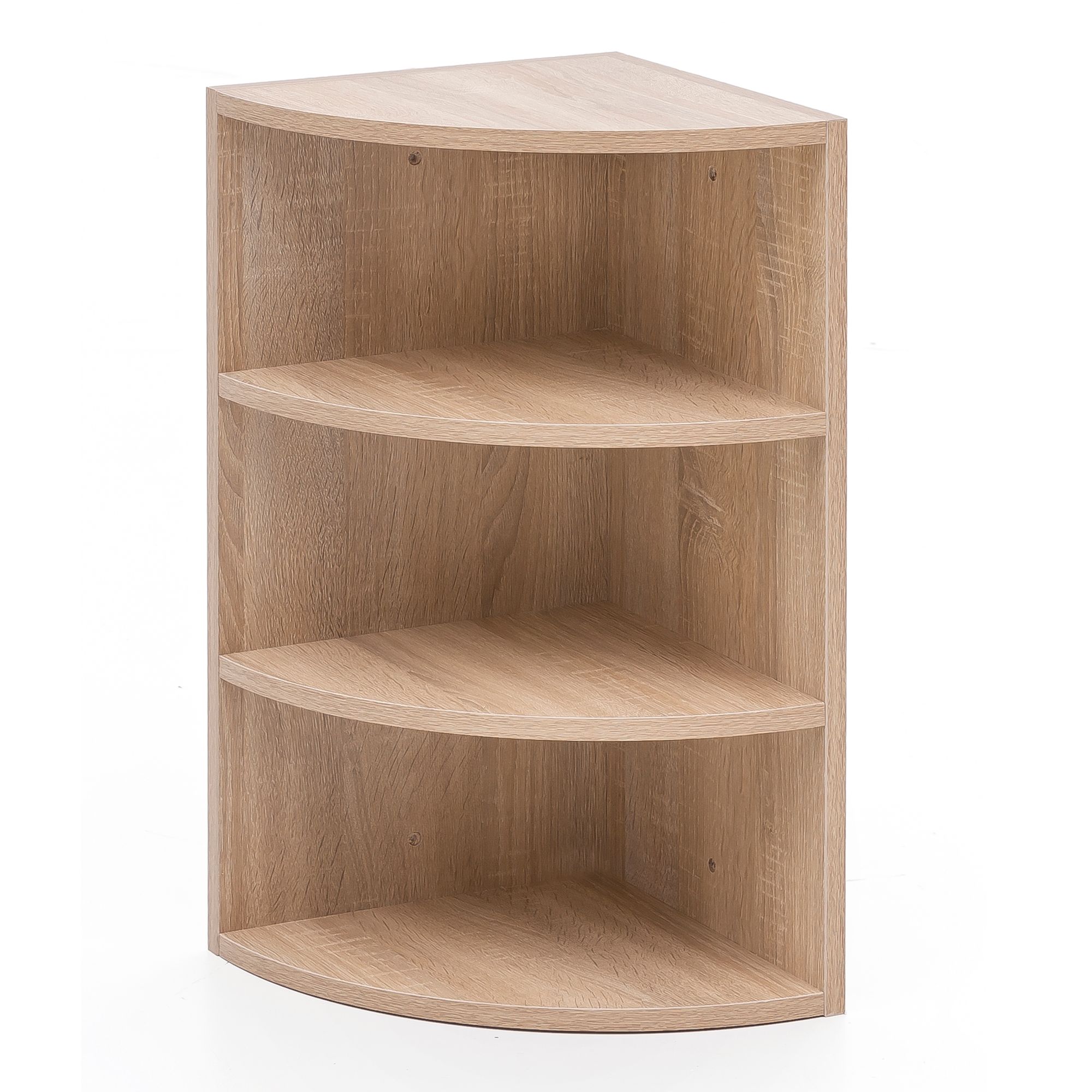 Étagère d’Angle Bois Sonoma Chêne 30x60x30 cm | 3 Tablettes Ouvertes | Meuble Mural Design Moderne Étagère d’Angle Bois Sonoma Chêne 30x60x30 cm | 3 Tablettes Ouvertes | Meuble Mural Design Moderne